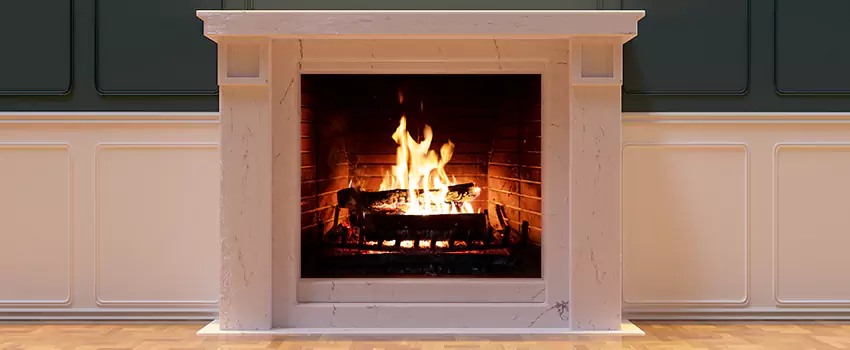 Decorative Electric Fireplace Installation in South Houston, Texas
