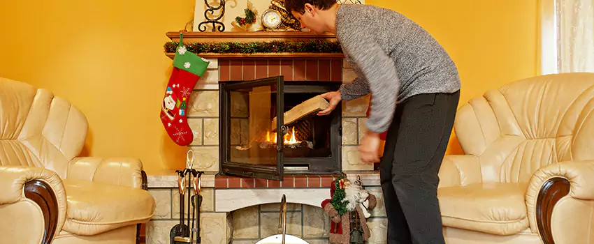Gas to Wood-Burning Fireplace Conversion Services in South Houston, Texas