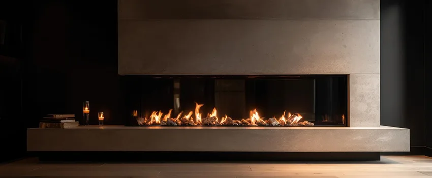 Gas Fireplace Ember Bed Design Services in South Houston, Texas