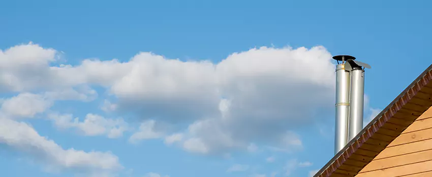 Chimney Metal Flue Installation in South Houston, Texas