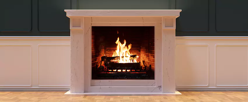 Open Flame Wood-Burning Fireplace Installation Services in South Houston, Texas