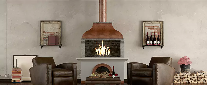 Thelin Hearth Products Providence Pellet Insert Fireplace Installation in South Houston, TX