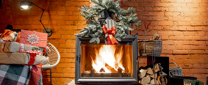 Travis Industries Linear Gas Fireplace Installation in South Houston, Texas