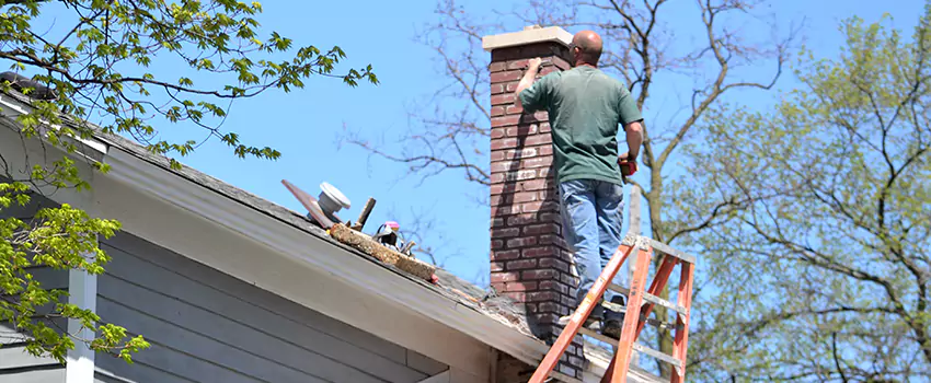Vinyl and PVC Chimney Flashing Installation in South Houston, TX