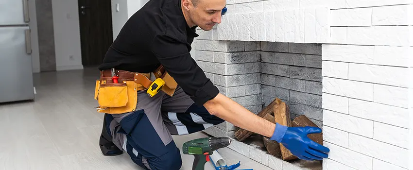 Fireplace Damaged Damper Frame Repair Services in South Houston, Texas